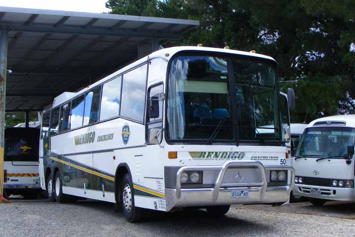 Bendigo Coachlines Mercedes O303 Denning Majestic 50